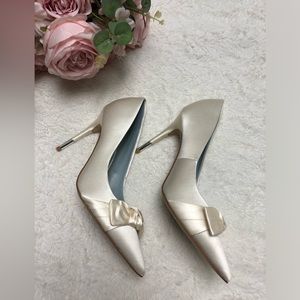 Women's Bowy Bridal Dress Pumps